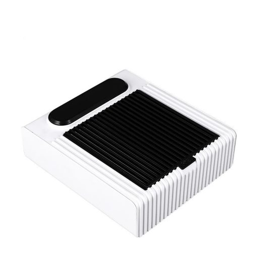 Szögletes Műkörmös porelszívó kéztámasz Fehér