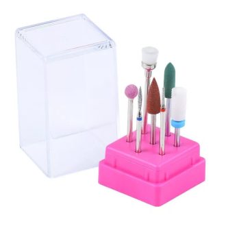 Körömcsiszoló fej készlet 7 DB-os 06