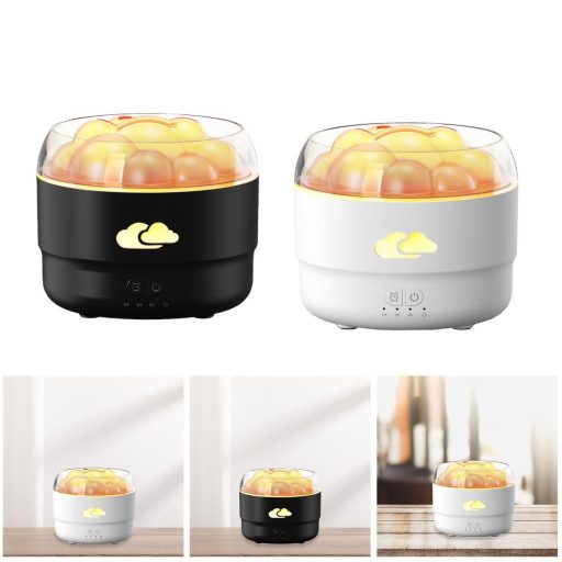 Vulkán hatású párásító-Diffúzor Fekete