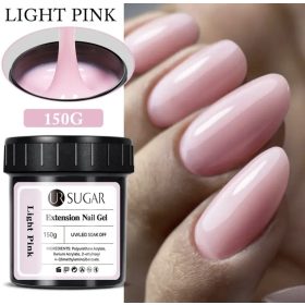   Ur Sugar  építő zselé  - halvány rózsaszín/light pink 150ml