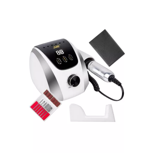 SML M13 Professzionális Körömcsiszoló – 65W, 35 000 RPM Fehér