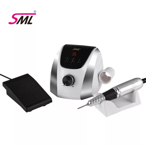 SML M13 Professzionális Körömcsiszoló – 65W, 35 000 RPM Fehér