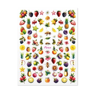 Moyra öntapadó körömmatrica No. 28