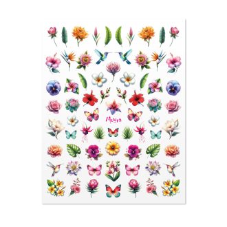 Moyra öntapadó körömmatrica No. 29