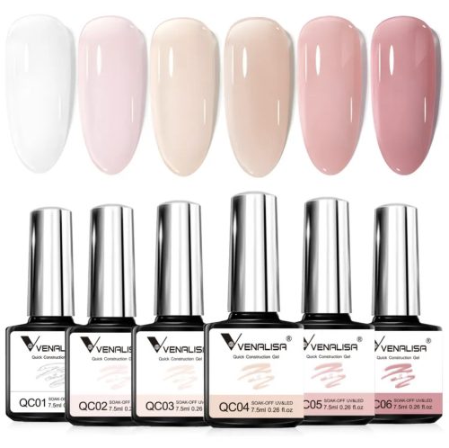 Venalisa Gyors Építő Ecsetes Gél QC gél Nude Pink