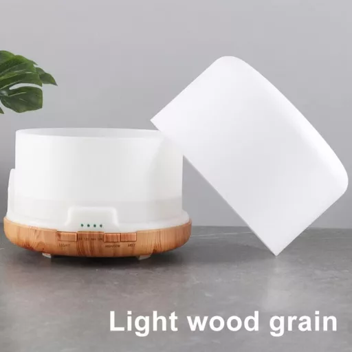 Aroma párologtató, diffúzor 500ml, 7Színű Led világgítással