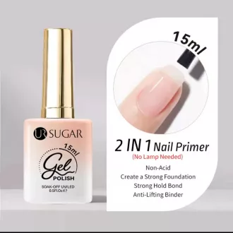 UR SUGAR 2-in-1 Nail Savmentes Primer – 15 ml