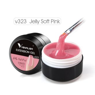   Venalisa építő zselé   (hosszabbító zselé) Jelly soft pink V323  15ml