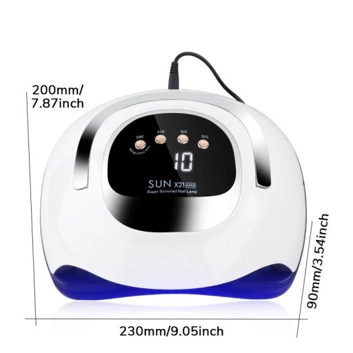 Sun X21 Max Nagy teljesítményű Professzionális műkörmös lámpa 320W