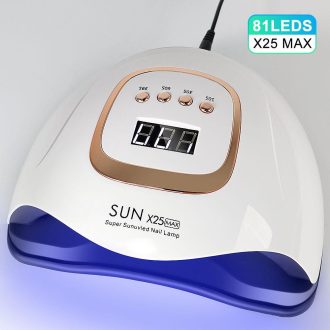 Sun X25 Max UV/LED műkörmös lámpa - pink leddel 380W