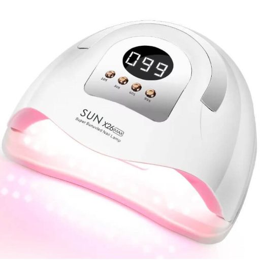 Sun X26 Max UV/LED műkörmös lámpa - pink leddel 380W