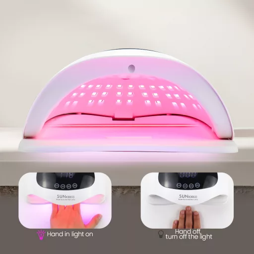 SUN X30 MAX 380W Professzionális UV/LED MűkörmösLámpa  90 DB LED