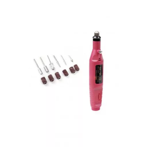 SUN X5 Max UV/LED Műkörmös lámpa 45db led 80 W Rózsaszín Kézi Csiszológéppel