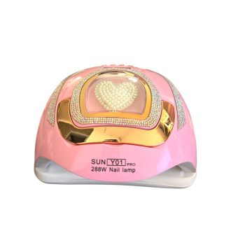   Sun Y01 Pro Műkörmös Led/Uv Lámpa 288w Pink Strasszköves