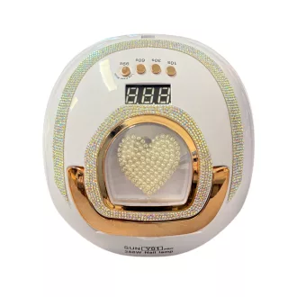   Sun Y01 Pro Műkörmös Led/Uv Lámpa 288w Fehér Strasszköves 